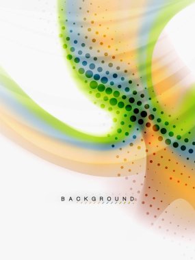 Arka plan soyut - sıvı dalga akışı renkler.