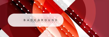 Vektör yuvarlak arka plan