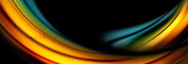 Sıvı renk hareket kavramı