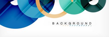 Modern geometrik soyut arkaplan