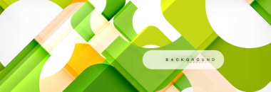 Renkli kareler kompozisyon soyut afiş. Gösterim amacıyla broşür veya el ilanı, sunum ve web tasarım düzeni