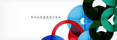 Modern geometrik soyut arkaplan