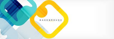 Geometrik arka plan, çok renkli şablonu için iş veya teknoloji sunu veya web broşür kapak düzeni, duvar kağıdı kare.