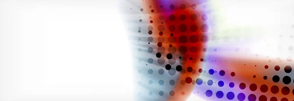 Abstrakt baggrund holografiske flydende farver design – Stock-vektor