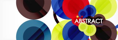 Daire kompozisyon arka plan