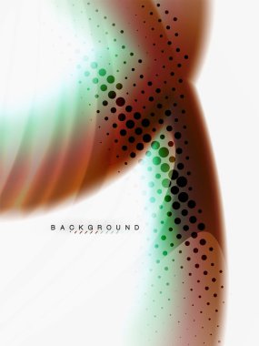 Arka plan renk akışı, sıvı tasarım