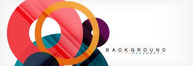 Modern geometrik soyut arkaplan