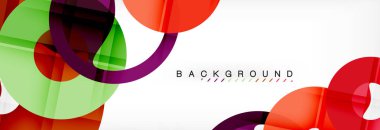 Modern geometrik soyut arkaplan