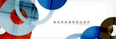 Geomtric modern arka planlar, yüzük şablon soyut.