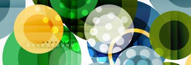 Daire kompozisyon arka plan