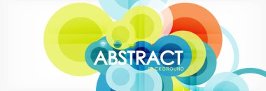 Daire kompozisyon arka plan