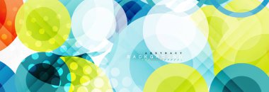 Daire kompozisyon arka plan