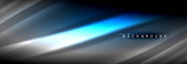 Neon parlayan sıvı dalga çizgileri, sihirli enerji uzay ışığı konsepti, soyut arka plan duvar kağıdı tasarımı