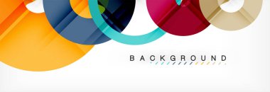 Modern geometrik soyut arkaplan