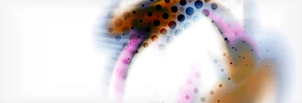 Fond abstrait holographique couleurs liquides design — Image vectorielle