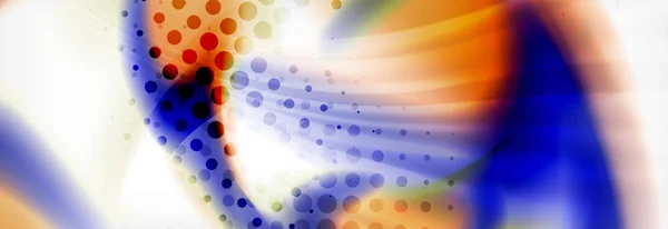 Фон абстрактні голографічні кольори рідини хвильовий дизайн — стоковий вектор
