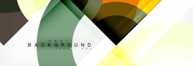 Vektör yuvarlak arka plan