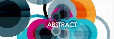 Daire kompozisyon arka plan