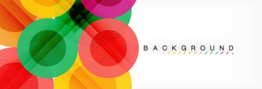 Daire kompozisyon arka plan