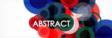 Daire kompozisyon arka plan