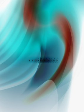 Arka plan soyut - sıvı dalga akışı renkler.