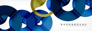 Modern geometrik soyut arkaplan