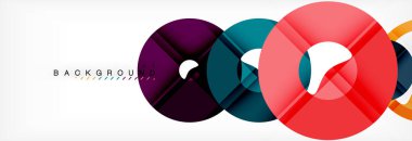 Modern geometrik soyut arkaplan