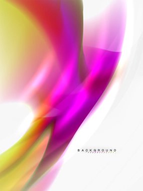 Arka plan renk akışı, sıvı tasarım