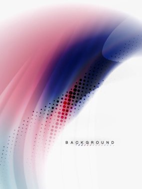 Arka plan soyut sıvı renkler tasarım, vektör trendy şablonu