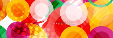 Daire kompozisyon arka plan