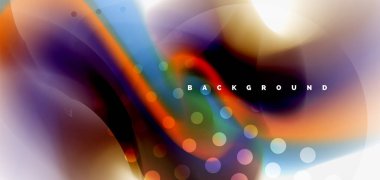 Sıvı renk akış arka plan karıştırma. Trendy soyut düzeni şablonu için iş veya teknoloji tanıtımı, internet poster ya da web broşür kapak, duvar kağıdı