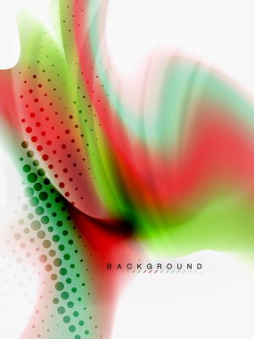 Arka plan soyut - sıvı dalga akışı renkler.