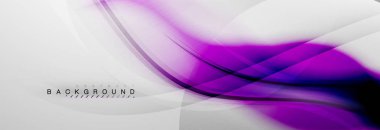 Pürüzsüz bulanıklık dalga arka plan