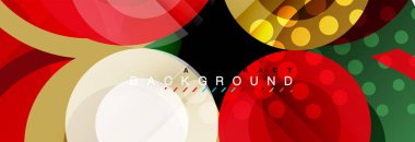 Daire kompozisyon arka plan