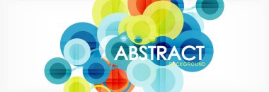 Daire kompozisyon arka plan