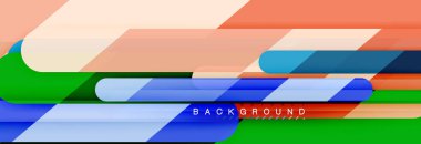 Düz çizgiler soyut vektör arkaplanı