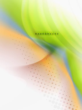 Arka plan soyut - sıvı dalga akışı renkler.