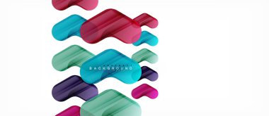 Parlak parlak oklar arka plan