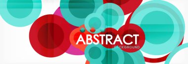 Daire kompozisyon arka plan