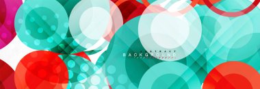 Daire kompozisyon arka plan