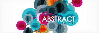 Daire kompozisyon arka plan