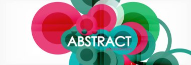 Daire kompozisyon arka plan