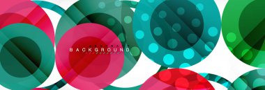 Daire kompozisyon arka plan