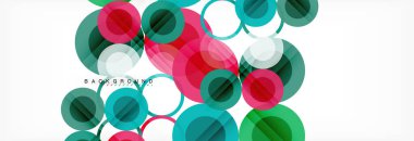 Daire kompozisyon arka plan