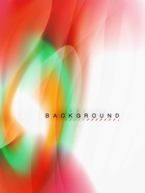 Arka plan renk akışı, sıvı tasarım