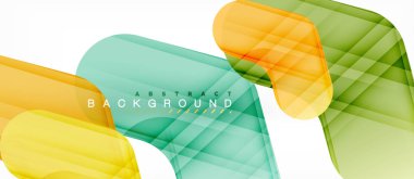 Renkli parlak oklar arka plan soyut