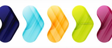 Parlak parlak oklar arka plan