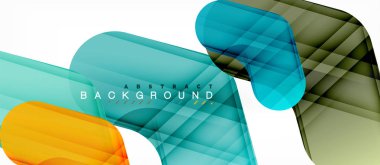 Renkli parlak oklar arka plan soyut