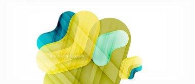 Renkli parlak oklar arka plan soyut