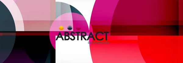 Cirkel abstracte achtergrond — Stockvector